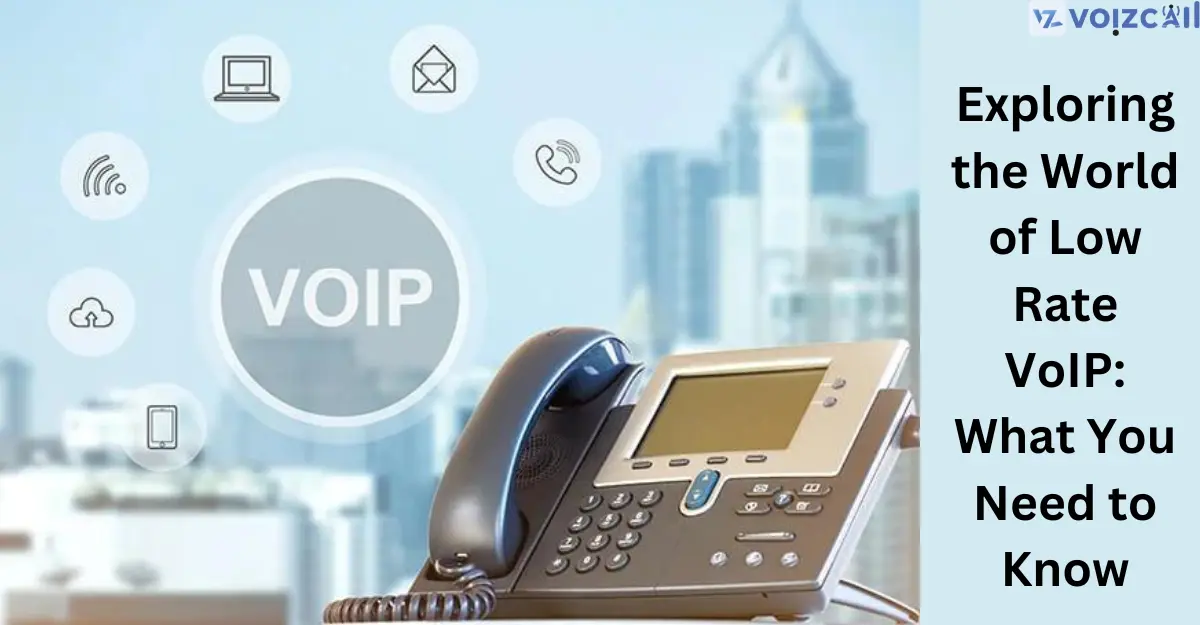 Low Rate VoIP Connection