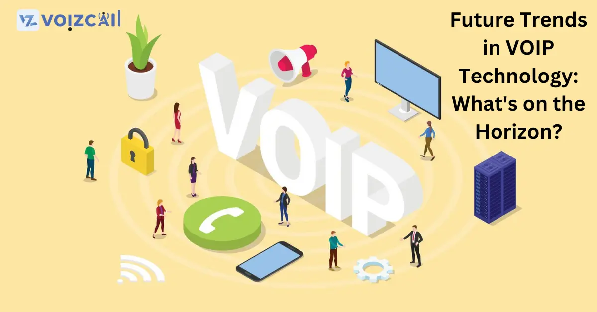 Cloud-Based VOIP Solutions Illustration