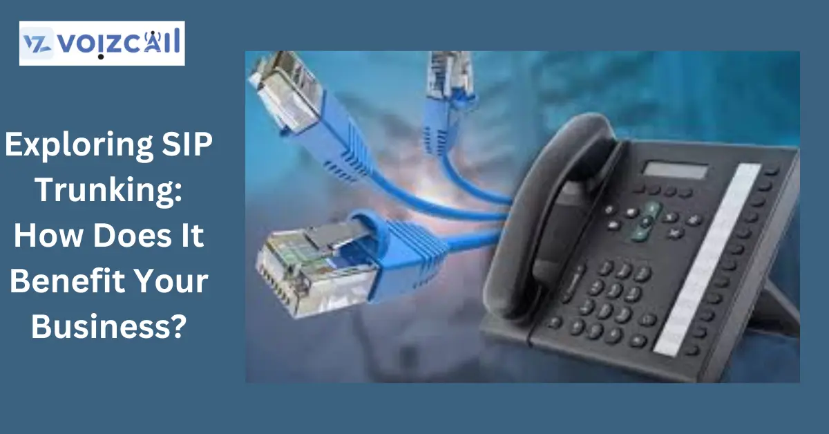 Business communication via SIP trunking
