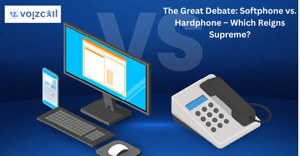 Comparison between softphone and hardphone