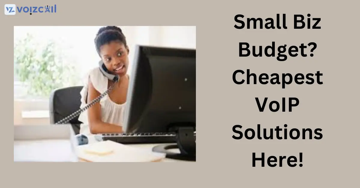 symbolizing cost-effective VoIP for small businesses.