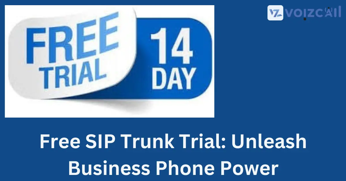 Cloud-based business phone system with unlocked features, signifying a free SIP trunk trial