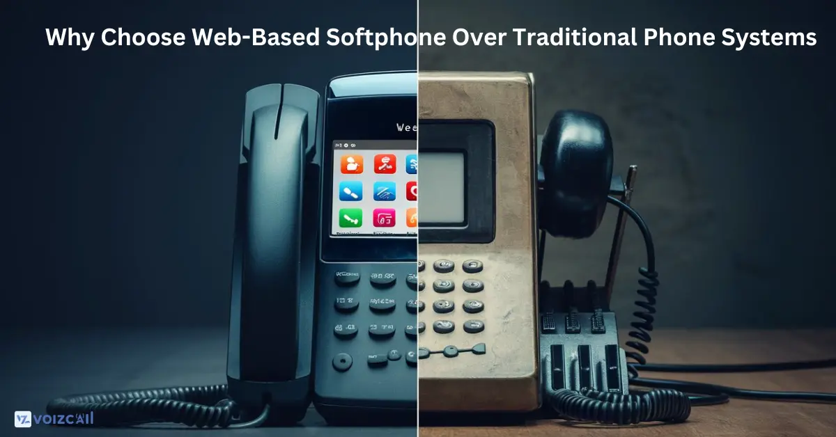 Traditional phone vs. laptop with a softphone app