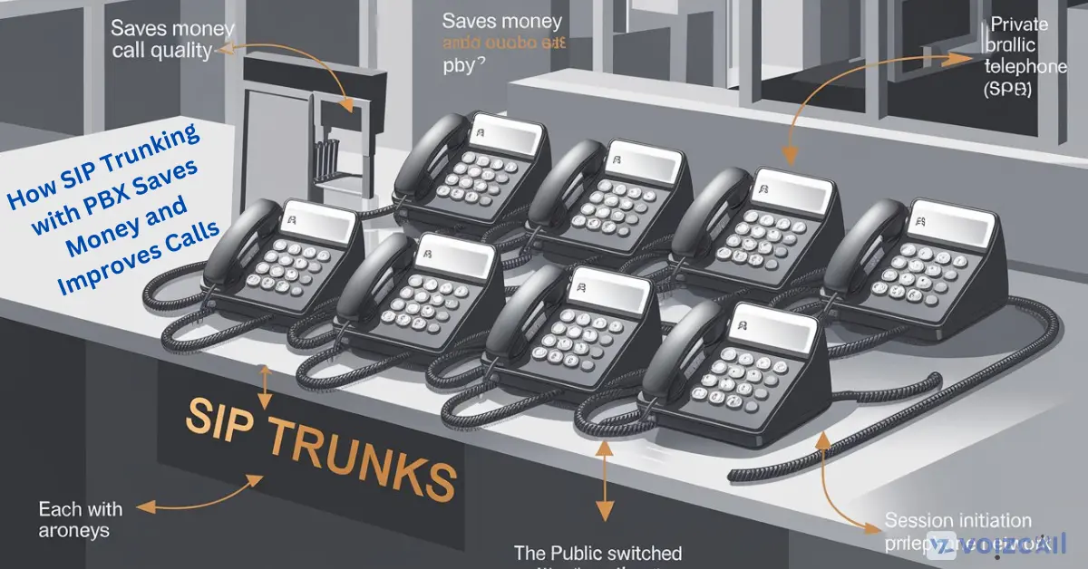 Traditional phone system vs. SIP trunking system