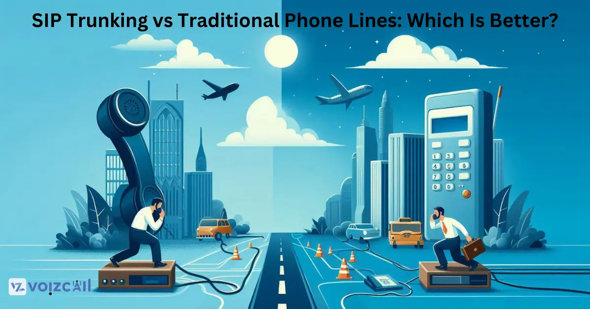 A comparison of traditional phone lines and SIP trunking