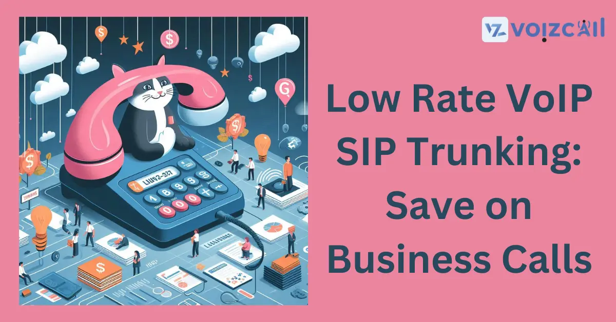 A graphic or image highlighting the cost-saving benefits of VoIP SIP trunking