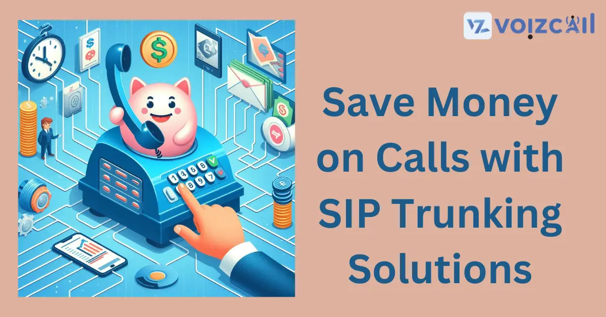 Visual representation of cost-effective VoIP calls enabled by SIP trunking