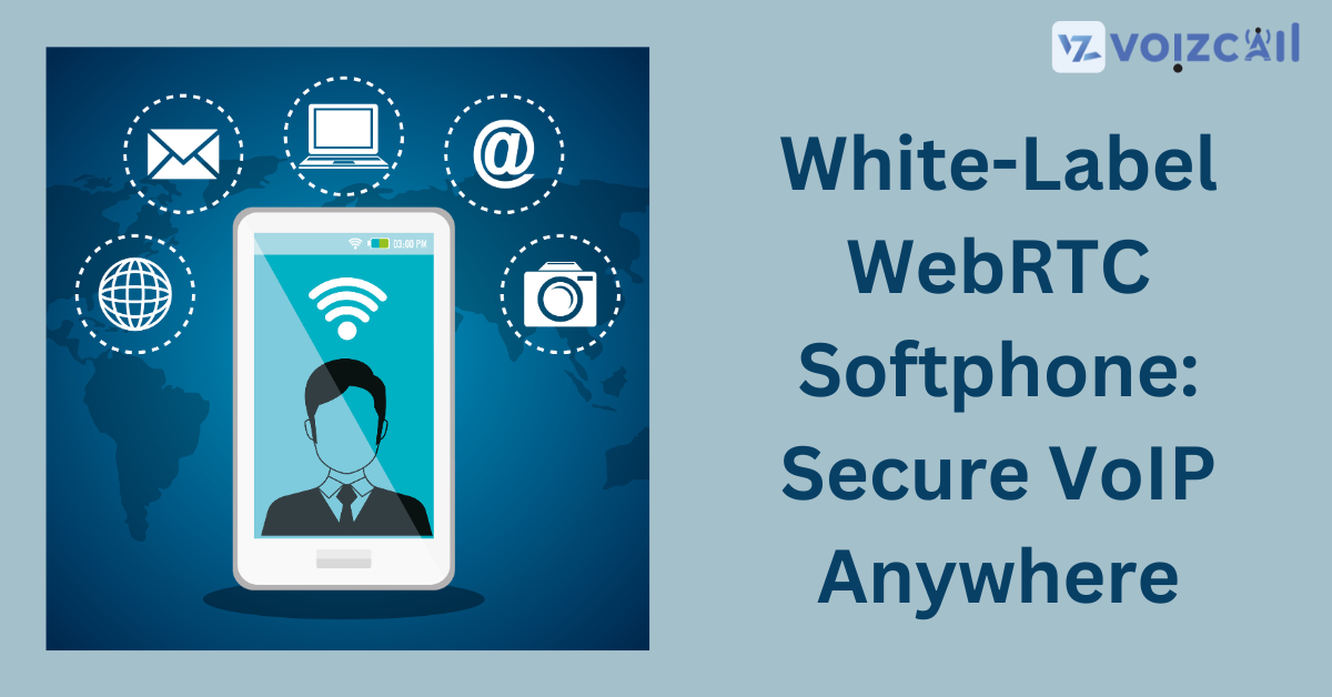 Secure VoIP communication with WebRTC softphones