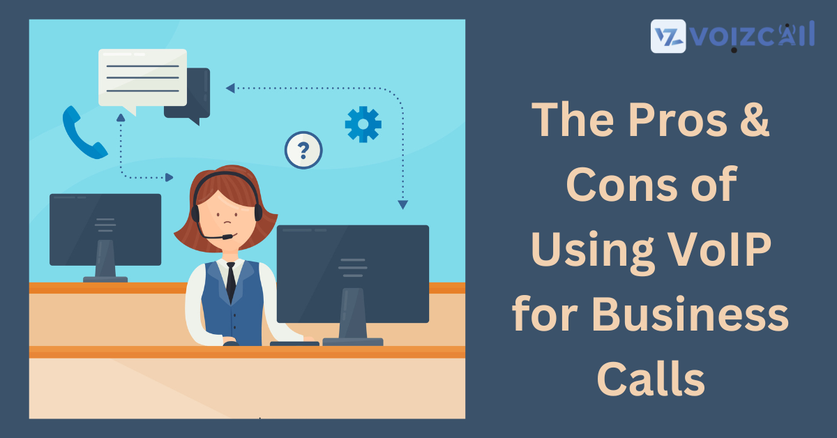 Graphic showing cost savings with VoIP