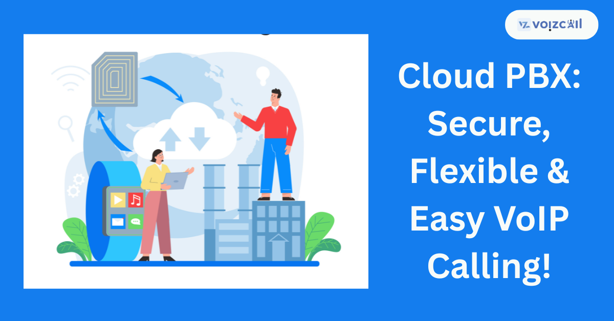 Secure VoIP communication with cloud PBX technology