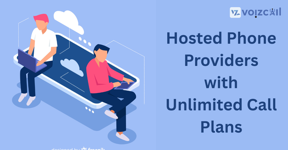 Unlimited call plans from hosted phone services