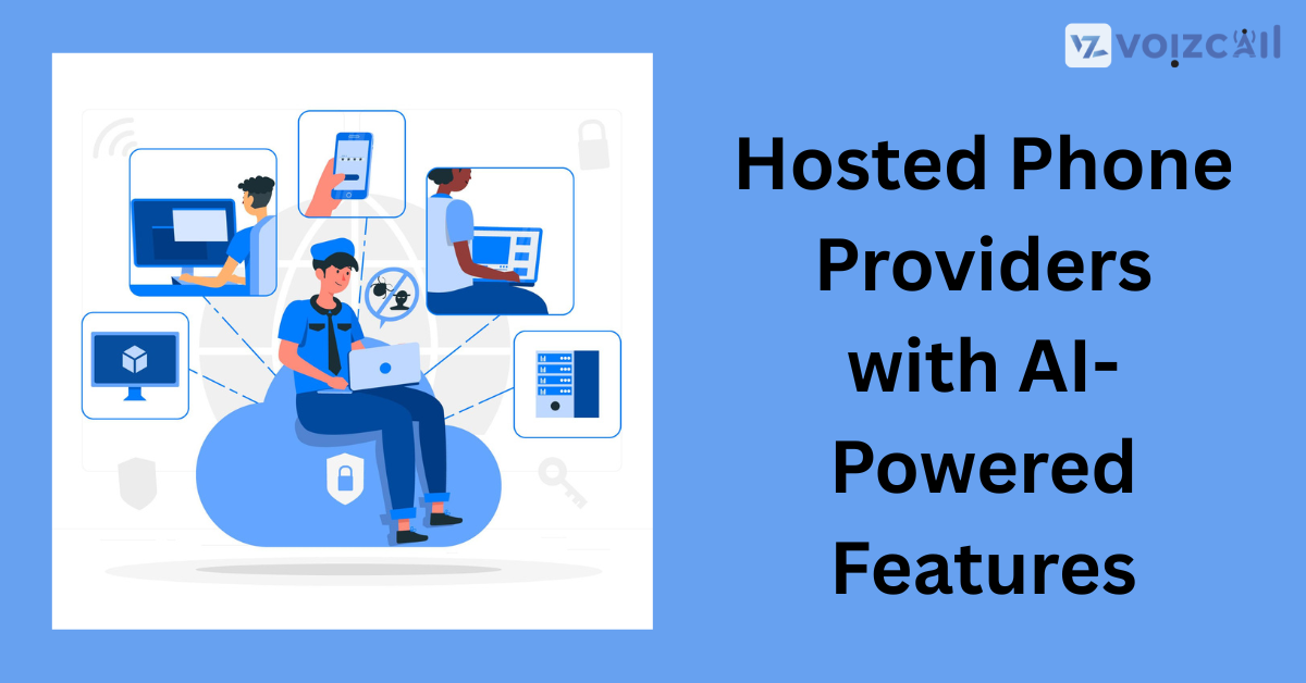Cloud-based hosted phone provider with AI features