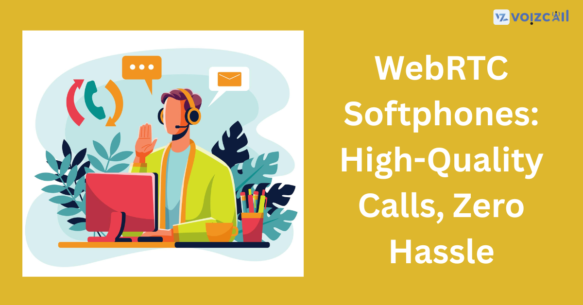 High-definition audio and video with WebRTC-based softphones