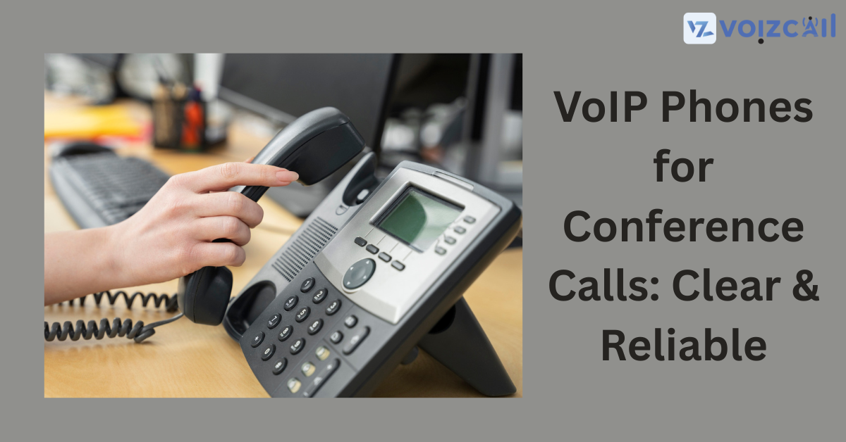 User-friendly VoIP phone providing clear audio for discussions