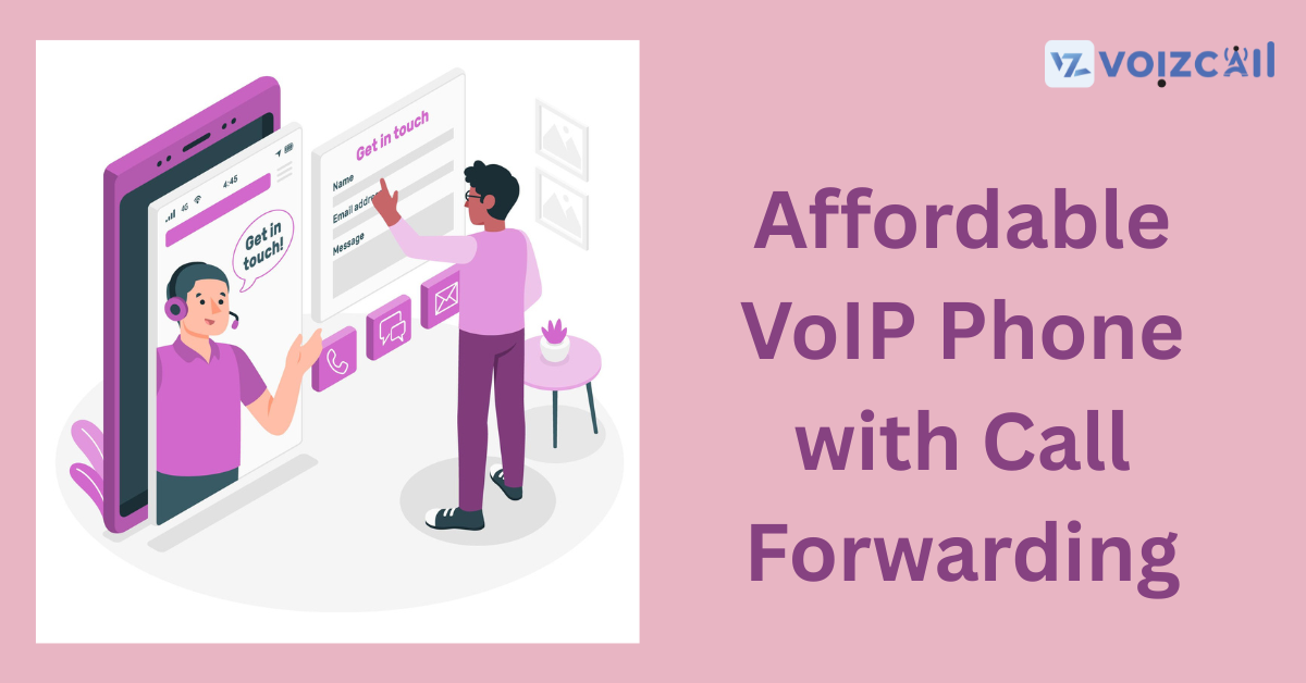 Affordable VoIP phone with call forwarding feature 