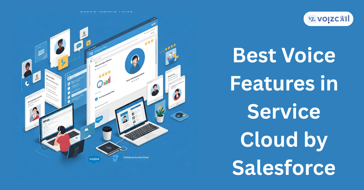 Salesforce Service Cloud voice features dashboard