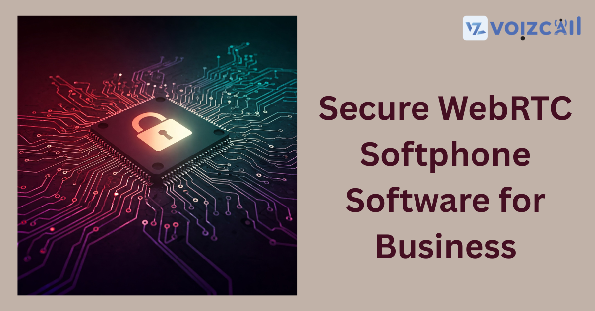 Secure WebRTC Softphone for Business Communication